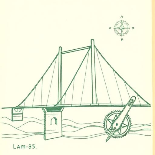 Engineering riso illustration