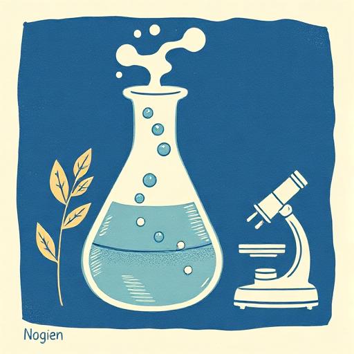Science riso illustration